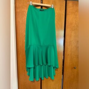 Ann Taylor long high-low skirt